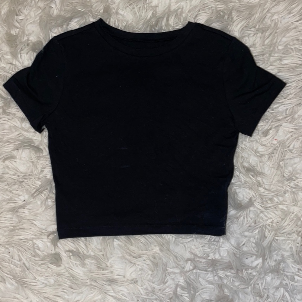 Black Baby Tee